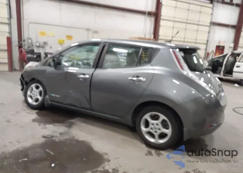 2014 Nissan Leaf Sv z USA, uszkodzony, nr VIN 1N4AZ0CP9EC338706